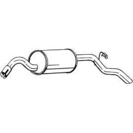 Глушитель Bosal 154051