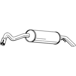 Глушитель Bosal 154219