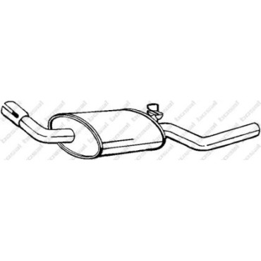 Глушитель Bosal 154759