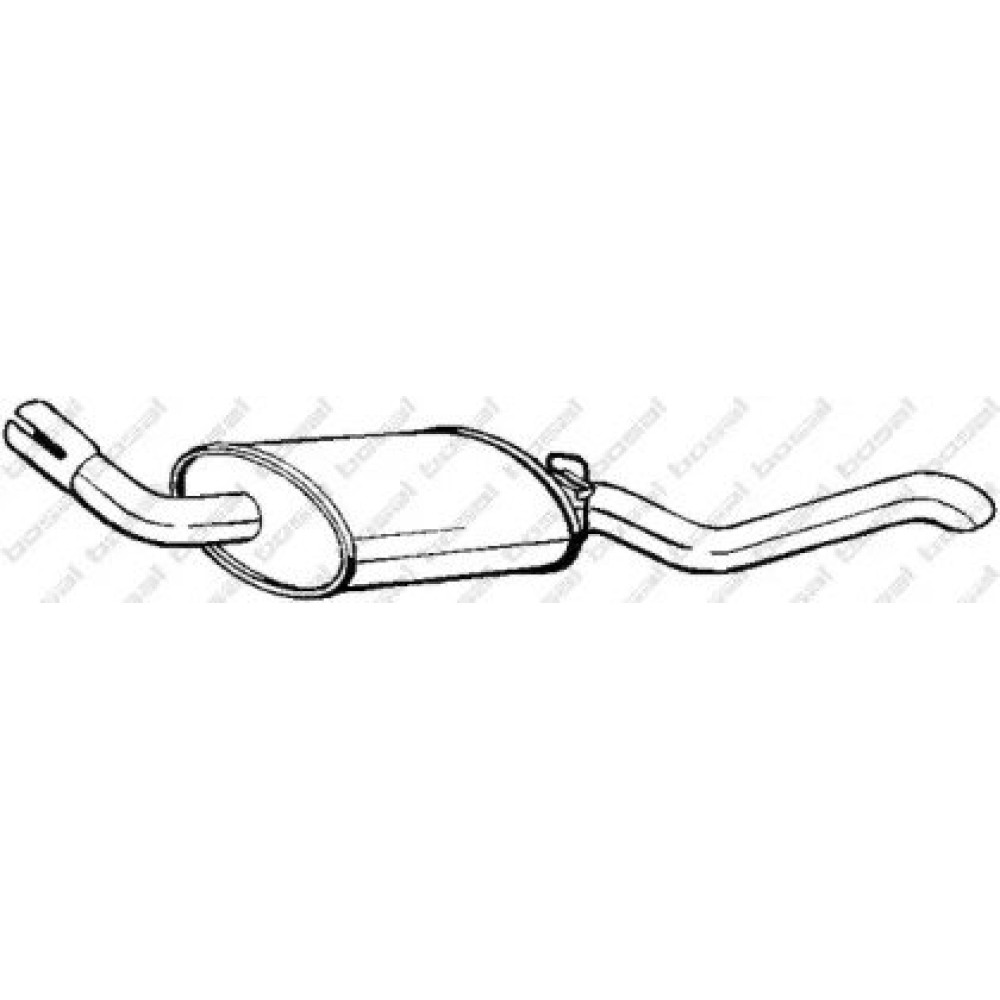 Глушник Bosal 154761