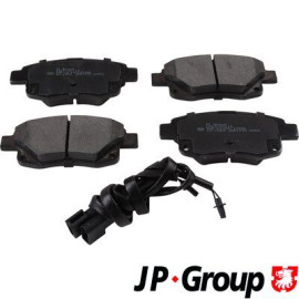 JP GROUP 1563700110 Гальмівні колодки задні JP GROUP 1563700110