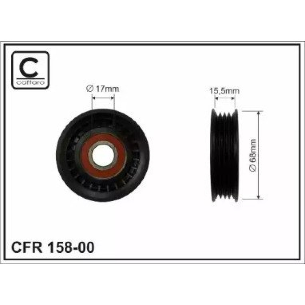 Ролик CAFFARO 15800