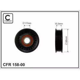 Ролик CAFFARO 15800