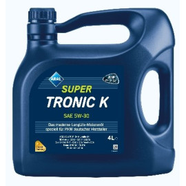 Масла моторные SuperTronic K 5W-30, 4л ARAL 15dbcd
