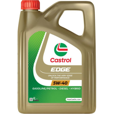 Моторное масло EDGE 5W-40 4 л CASTROL 15f7d6