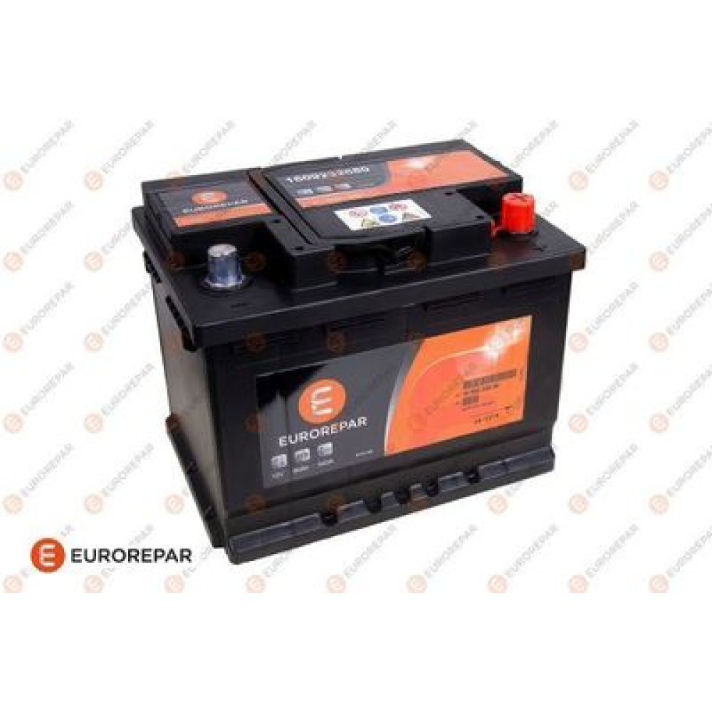 Автомобильный аккумулятор 60Ah 540A R+ EUROREPAR 1609232680
