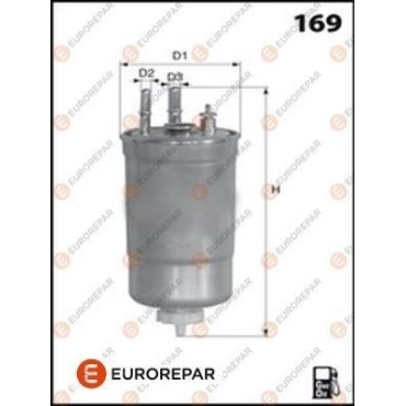 Фильтр топливный дизельный EUROREPAR 1609690780