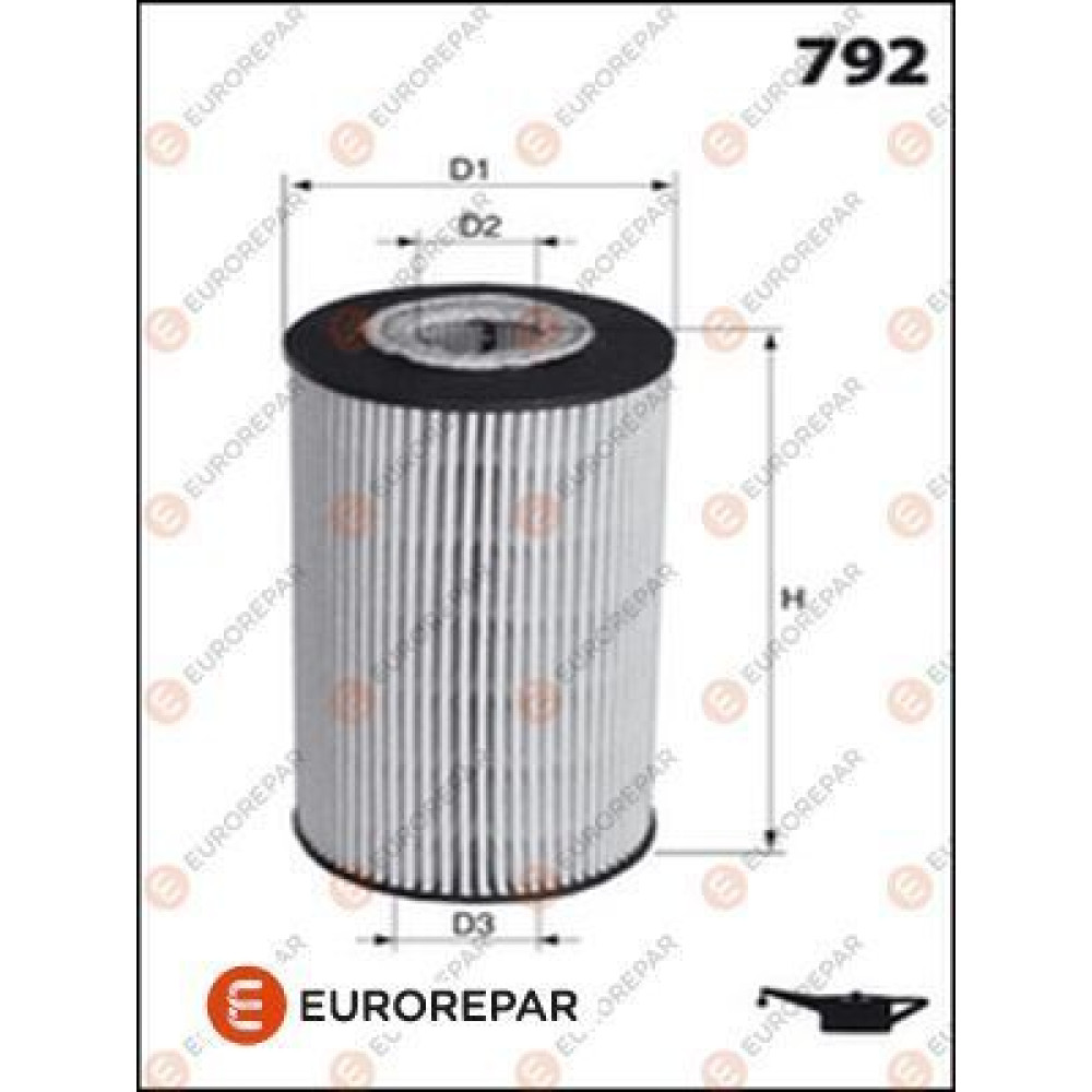 Оливний фільтр EUROREPAR 1613723480