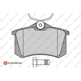 EUROREPAR 1617250480 Тормозные колодки EUROREPAR 1617250480