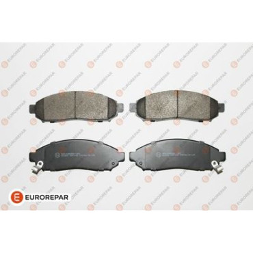 Колодки тормозные дисковые, комплект EUROREPAR 1623060680