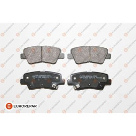 EUROREPAR 1623063980 Колодки гальмівні дискові комплект EUROREPAR 1623063980