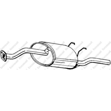 Глушник Bosal 163121