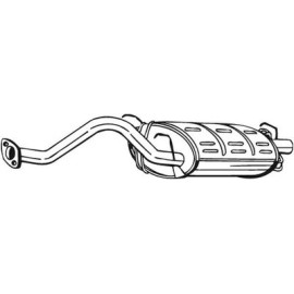 Глушитель Bosal 163349