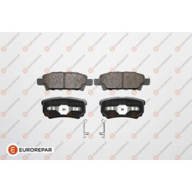 EUROREPAR 1639379680 Тормозные колодки задние EUROREPAR 1639379680