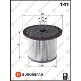 Фільтр паливний EUROREPAR 1643627080