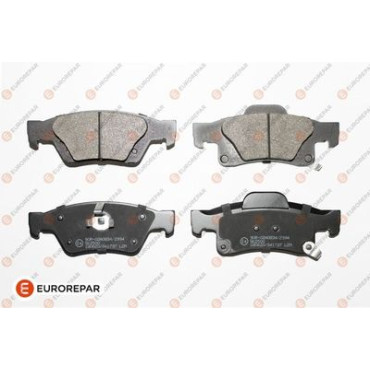 Тормозные колодки задние EUROREPAR 1675996180