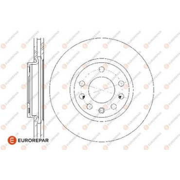 Тормозные диски EUROREPAR 1676009680