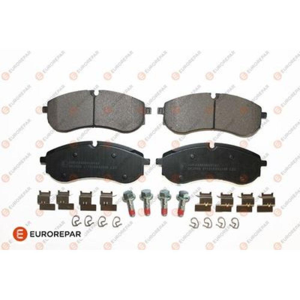Колодки гальмівні задні EUROREPAR 1689800980