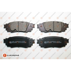 EUROREPAR 1689801580 Тормозные колодки задние EUROREPAR 1689801580