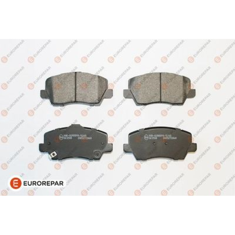 Тормозные колодки передние EUROREPAR 1689807880