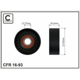 Ролик CAFFARO 1693