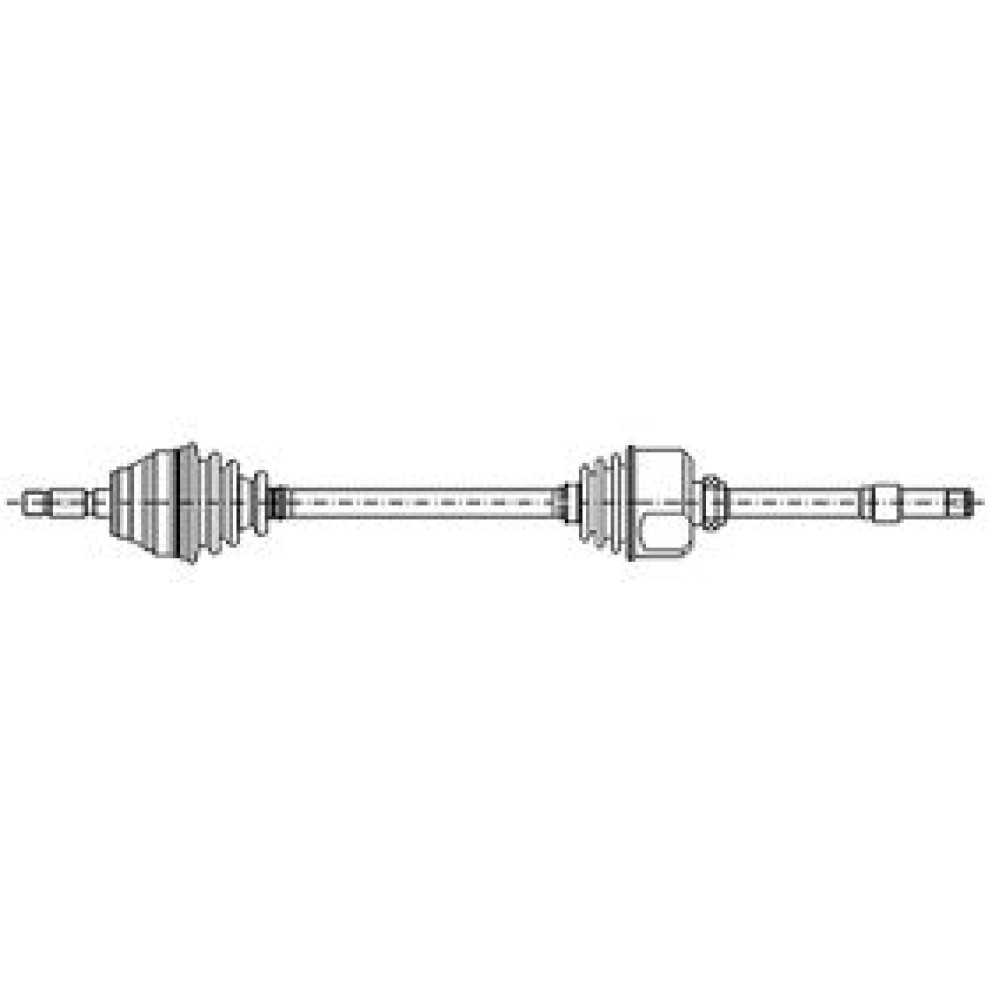 Напіввісь METELLI 170378