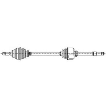 Напіввісь METELLI 170378