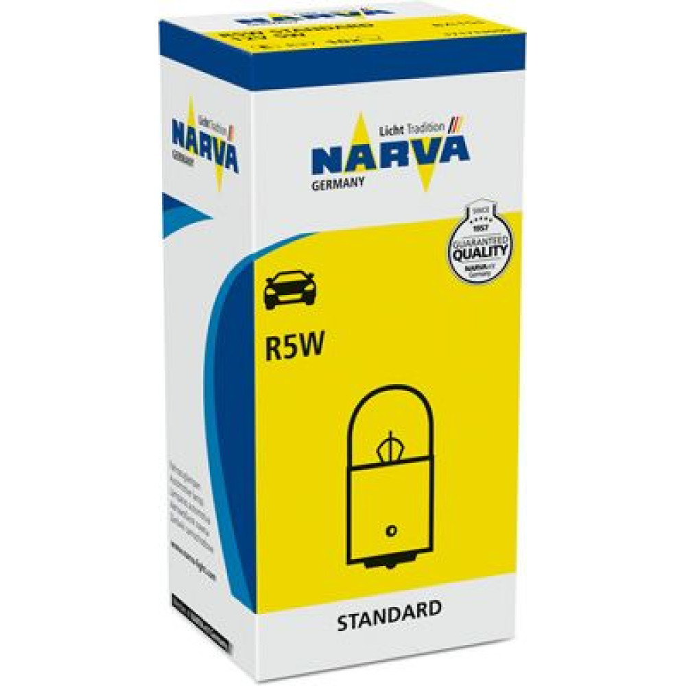 Автолампа R5W 12V 5W BA15s Narva 171713000