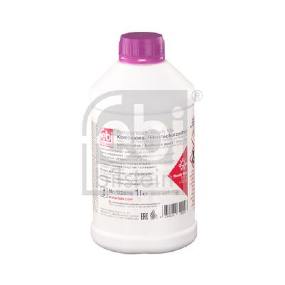 Антифриз G12+ (фіолетовий) -35°C готовий FEBI (1л) FEBI BILSTEIN 172009