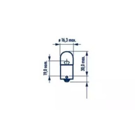 Автолампа R10W 12V 10W BA15s Narva 17311