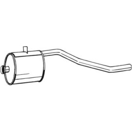 Глушитель Bosal 176479