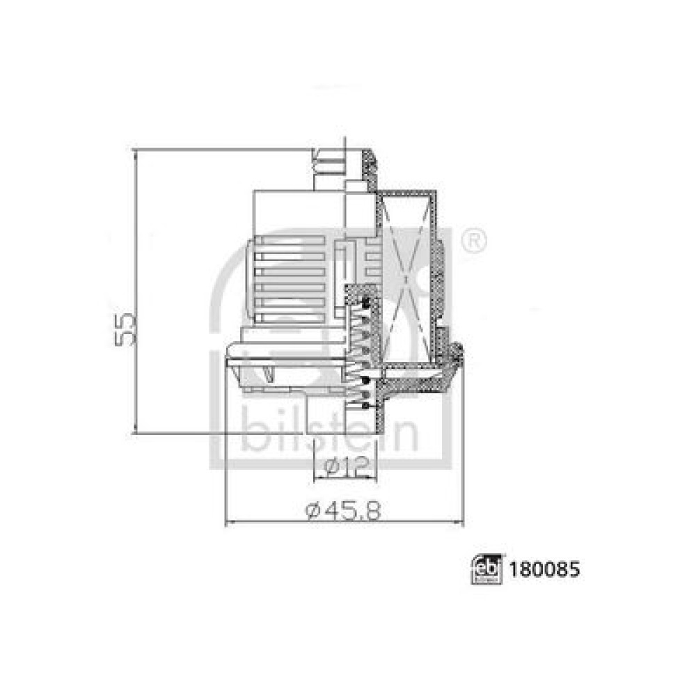Фільтр АКПП FEBI BILSTEIN 180085