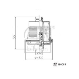 Фільтр АКПП FEBI BILSTEIN 180085