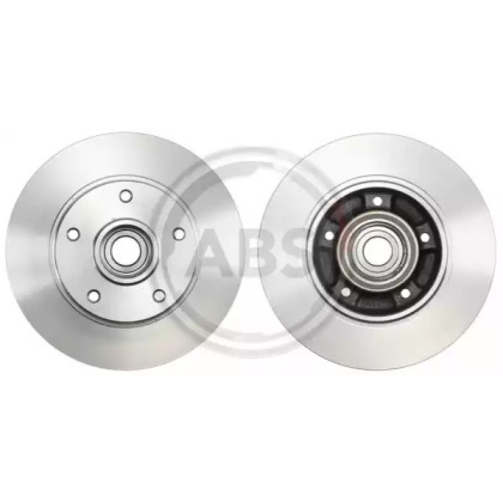 Гальмівний диск задн. Clio/Fluence/Megane/Scenic (09-21) (з підшипником) ABS 18165c