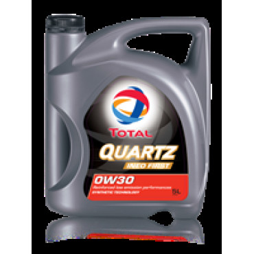 Моторное масло QUARTZ INEO FIRST 0W-30 5л TOTAL 183106