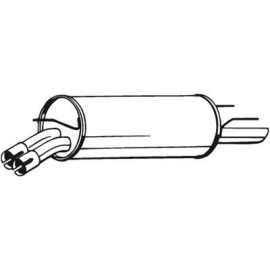 Глушитель Bosal 185011