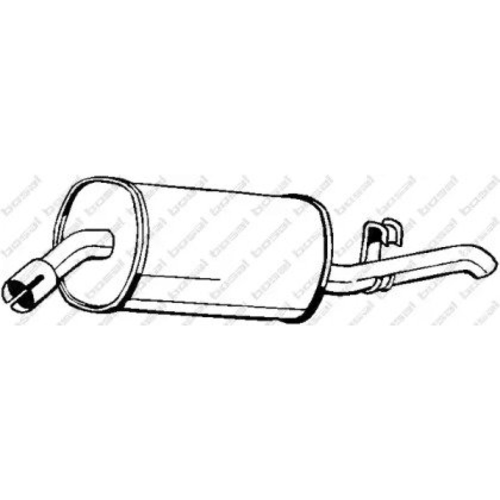Глушитель Bosal 185047