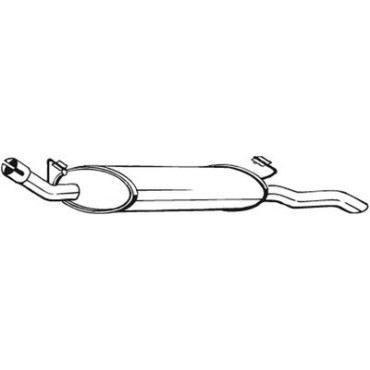Глушитель Bosal 185143