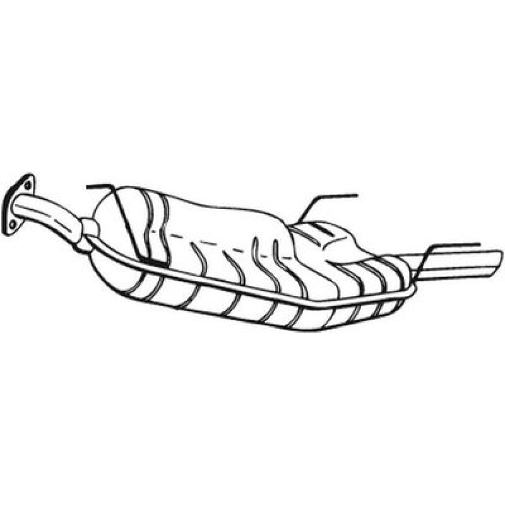 Глушитель Bosal 185411
