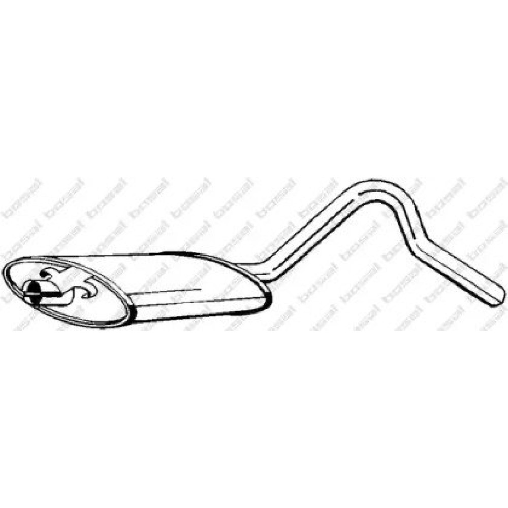 Глушник Bosal 185731