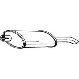 Глушитель Bosal 185999