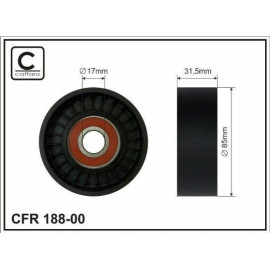 Ролик CAFFARO 18800