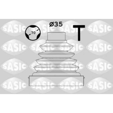 Пыльник шруса внутренний SASIC 1900021