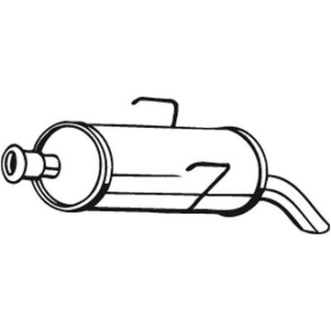 Глушитель Bosal 190003