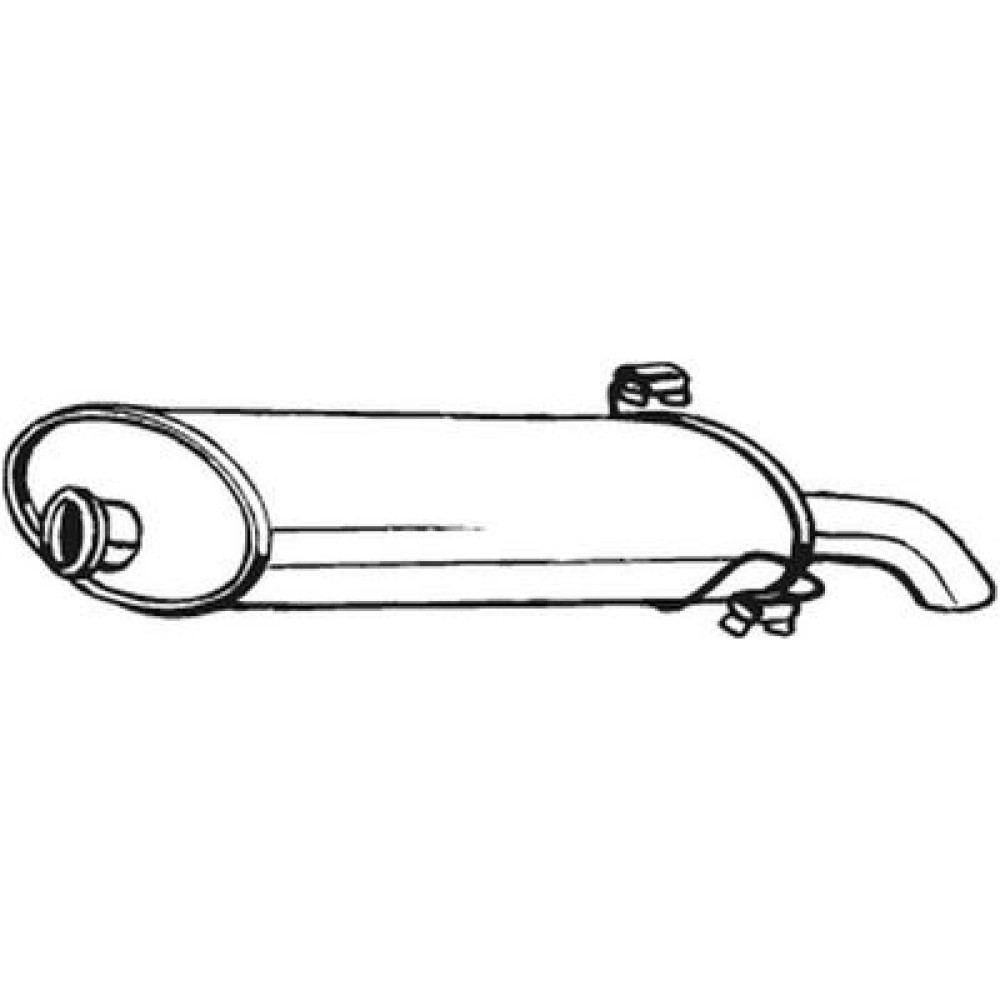 Глушитель Bosal 190035