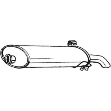 Глушитель Bosal 190035