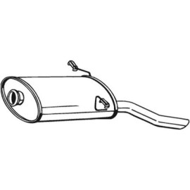 Глушитель Bosal 190041
