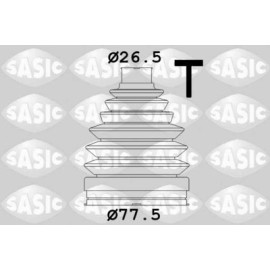 SASIC 1904038 Ремонтный комплект пыльника шруса с элементами монтажа SASIC 1904038