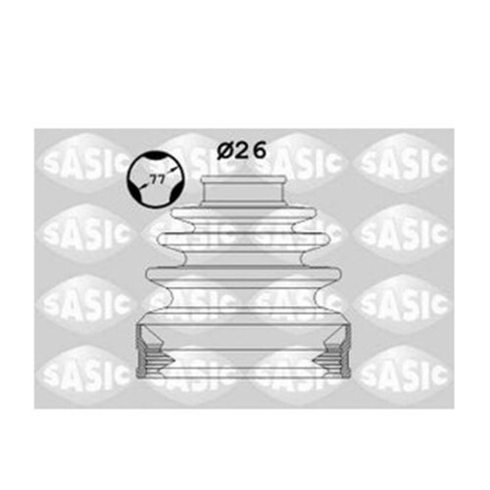 Пыльник шруса внутренний SASIC 1906086