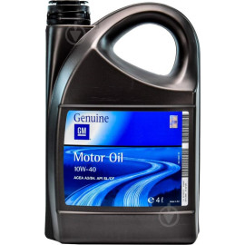 Олива моторна GM Semi Synthetic 10W-40, 4л. GENERAL MOTORS 1942045